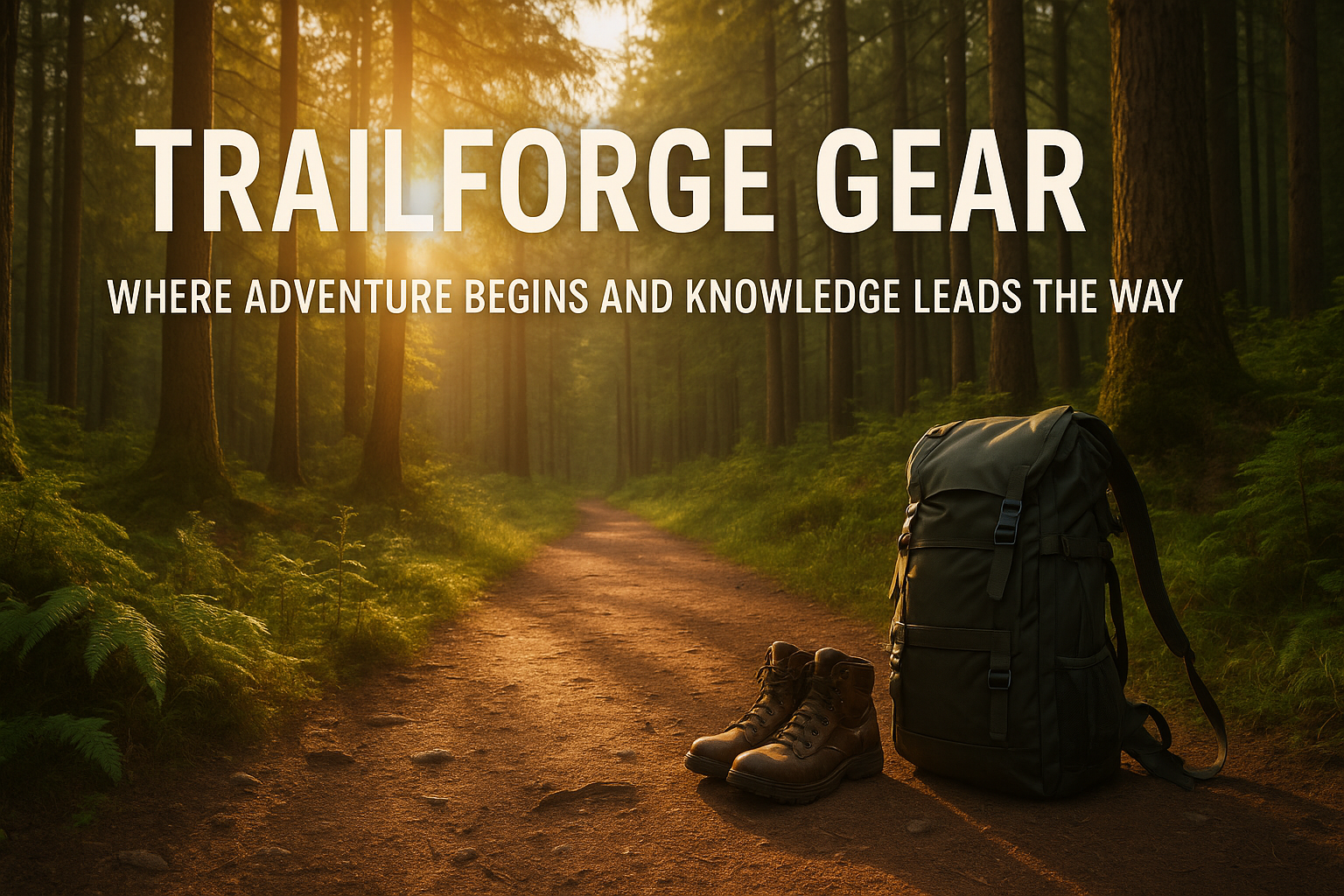 Welcome to TrailForge Gear — Where Adventure Begins and Knowledge Leads the Way